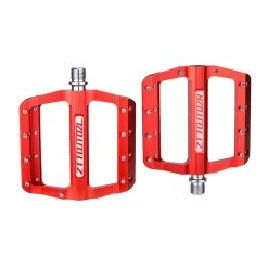 Unbranded 2 Pcs Mountain Bike Jt02 Pedals Cnc Alloy Bearing Non-slip Bicycle Pedal Strong Mtb Anti-skid Pins Bike Repair Parts