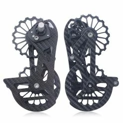 Unbranded Bicycle Carbon Fiber Ceramic Rear Derailleur 17t Pulley Guide Wheel For Shimano-6800/r7000/r8000/r9100/r9000 Bike Accessories -Bikes Shop 776475108 max