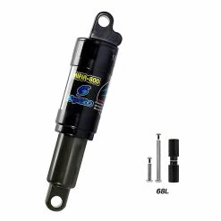 Unbranded Bicycle Oil Pressure Spring Rear Shock Absorber Aluminum Alloy Electric Mountain Bike Part 125/150/165/190mm 850/1000bl