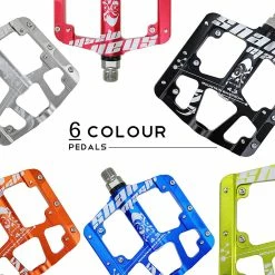 Unbranded Aluminum Pedals Cycling Mountain Mtb Bike Bicycle 3 Bearing Platform Pedal -Bikes Shop 776475518 max