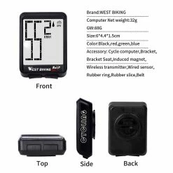 Unbranded Bicycle Computer Waterproof Bike Speedometer Stopwatch Backlight Speedometer 9 Unbranded Bicycle Computer Waterproof Bike Speedometer Stopwatch Backlight Speedometer -Bikes Shop 776475695 max