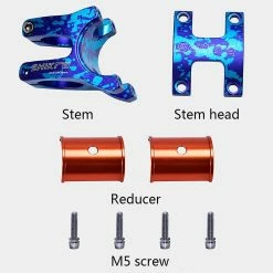 Unbranded Shikra Mountain Bike Stem Colorful Downhill Stem Ultra-light 8 Unbranded Shikra Mountain Bike Stem Colorful Downhill Stem Ultra-light -Bikes Shop 776475904 max