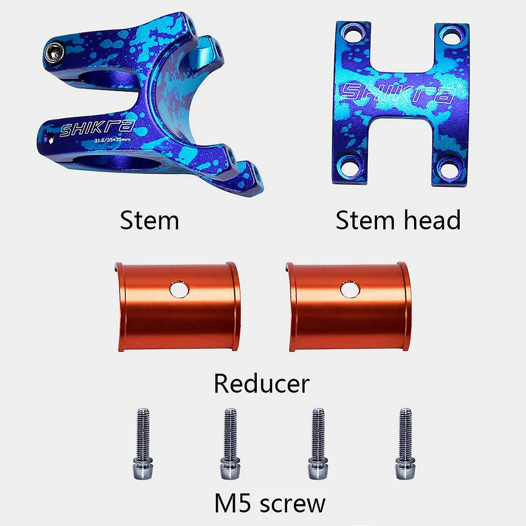 Unbranded Shikra Mountain Bike Stem Colorful Downhill Stem Ultra-light 4 Unbranded Shikra Mountain Bike Stem Colorful Downhill Stem Ultra-light - Image 4