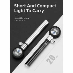 Unbranded Bike Pump With Digital Pressure Gauge For Road And Mountain Bikes 9 Unbranded Bike Pump With Digital Pressure Gauge For Road And Mountain Bikes -Bikes Shop 776476088 max