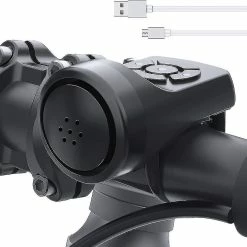 Unbranded Electric Bike Horn, Electronic Bicycle Bell, 140db Bike Horn