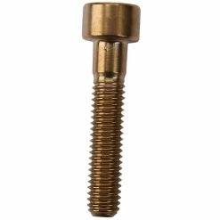 Unbranded M6x30mm Titanium Bolts For Bicycle Column Headset Stem Cap Bike Screw Gold
