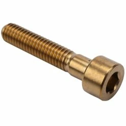 Unbranded M6x30mm Titanium Bolts For Bicycle Column Headset Stem Cap Bike Screw Gold -Bikes Shop 782078312 max