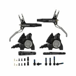 Unbranded Flat-handle Road Bike Oil Brake Road Bike Flat-mounted Oil Disc Split Oil Brake Is Suitable For 14 -Bikes Shop 785166027 max