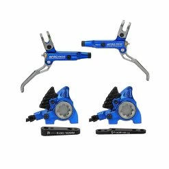 Unbranded Flat-handle Road Bike Oil Brake Road Bike Flat-mounted Oil Disc Split Oil Brake Is Suitable For 14 -Bikes Shop 785166065 max