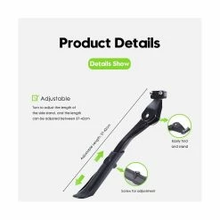 Unbranded Mountain Bike Bold Aluminum Alloy Bracket Length Adjustable Side Brace Beach Snowmobile Bike Foot B -Bikes Shop 785217324 max