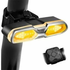 Unbranded Smart Bike Light Set Rear Front Usb Rechargeable Bicycle Lamp Flashlight Cycling Lantern Bike Acces