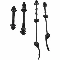 Unbranded Bike Axle Quick Release Front Rear Bicycle Axle Wheel Hub Fit For Road Bike, Mountain Bike, , Bmx (