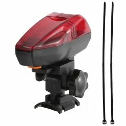 Unbranded Bike Bicycle Light Led Taillight Rear Tail Aaa Battery Style Waterproof Safety Warning Light Cyclin