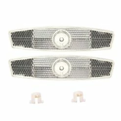 Unbranded Bicycle Bike Wheel Reflector Safety Spoke Reflective Mount Vintage Clip Warning