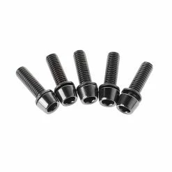 Unbranded 5pcs Bicycle Screw M5x20mm / M6x20mm With Spacer Stem Riser Parts Mtb Road Bike -Bikes Shop 786243537 max