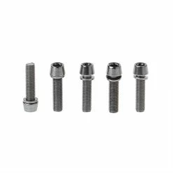Unbranded 5pcs Bicycle Screw M5x20mm / M6x20mm With Spacer Stem Riser Parts Mtb Road Bike