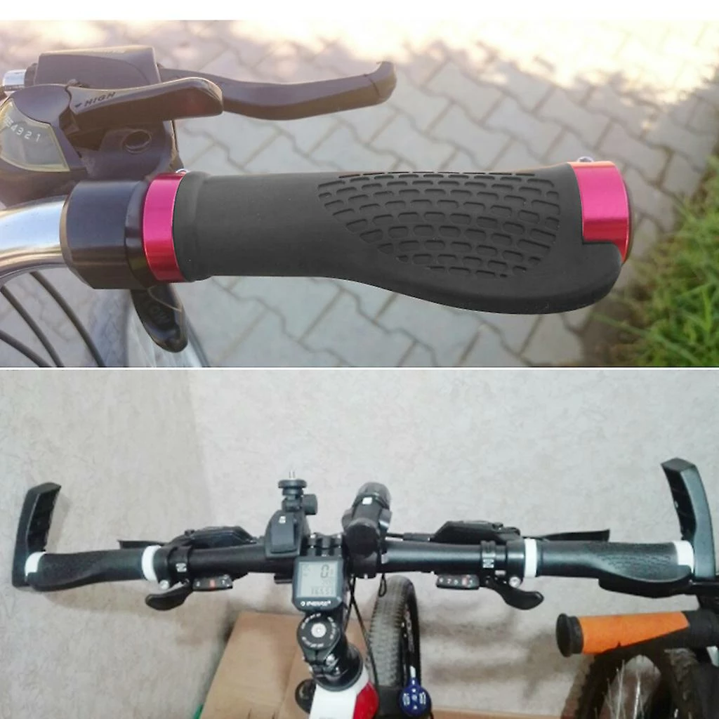 Unbranded Ergonomic Design, Double Lock-on Mountain Bike Grips Downhill Bicycles Grips 3 Unbranded Ergonomic Design, Double Lock-on Mountain Bike Grips Downhill Bicycles Grips - Image 3