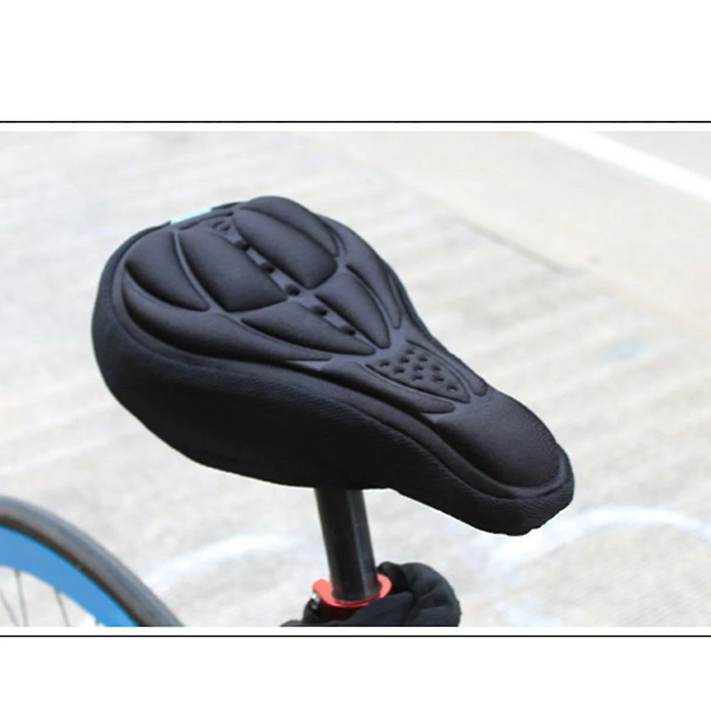 Unbranded Bike Seat Cushion 3d Soft Padded Bike Seat Cover For Men Women Comfort, Soft 3 Unbranded Bike Seat Cushion 3d Soft Padded Bike Seat Cover For Men Women Comfort, Soft - Image 3