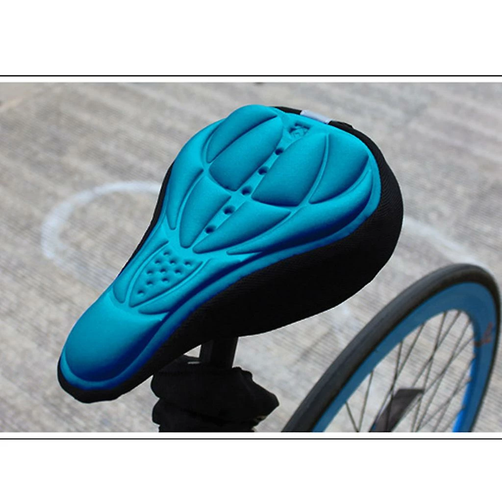 Unbranded Bike Seat Cushion 3d Soft Padded Bike Seat Cover For Men Women Comfort, Soft 5 Unbranded Bike Seat Cushion 3d Soft Padded Bike Seat Cover For Men Women Comfort, Soft - Image 5
