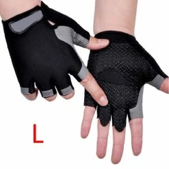 Unbranded Cycling Gloves Half Finger Cycling Gloves Mountain Bike Glove Shock-absorbing