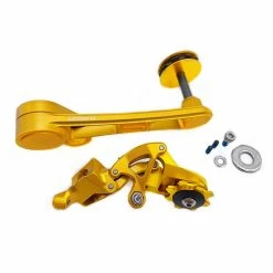 Unbranded Chainring Tensioner Rear Derailleur Zipper Folding Bike Chain Guide Pulley For 11-28 Tooth Plate B -Bikes Shop 790875787 max