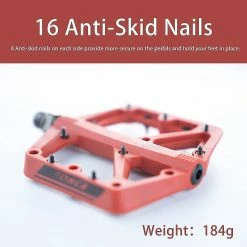 Unbranded Mtb Bike Flat Pedals 9/16" Nylon Sealed Bearing For Bmx Road Bike Fixie -Bikes Shop 795180129 max