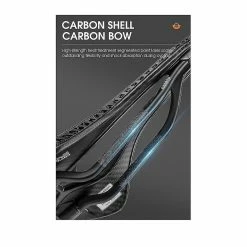 Unbranded Bicycle 3d Printing Saddle Carbon Fiber Rails Ultra-light Hollow Comfortable Road Bike Cycling Sad -Bikes Shop 796680501 max