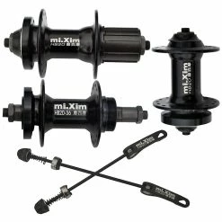 Unbranded Bicycle Axle Wheel Hub - 32 36h Front And Rear Bike Hub Set Easy Release -Bikes Shop 798028342 max