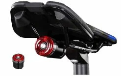 Unbranded Bike Tail Light Usb Rechargeable Rear Bike Lights, Waterproof Led Bike Lights For Your Safety | Ideal Gift | 5 Led Modes(black),