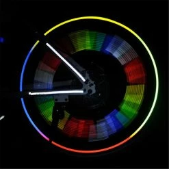 Alisili 12pc Bicycle Wheel Rim Spoke Clip Night Safety Warning Light Bicycle Reflective Reflector Strip Mtb Bike Cycling Accessories -Bikes Shop 811241327 max