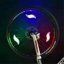 Alisili Bicycle Bike Led Lights Tire Nozzle Valve Cap Flashlight Car Motorcycle Air Valve Wheel Spokes Light Lamp Mtb Bike Accessories -Bikes Shop 811241743 max