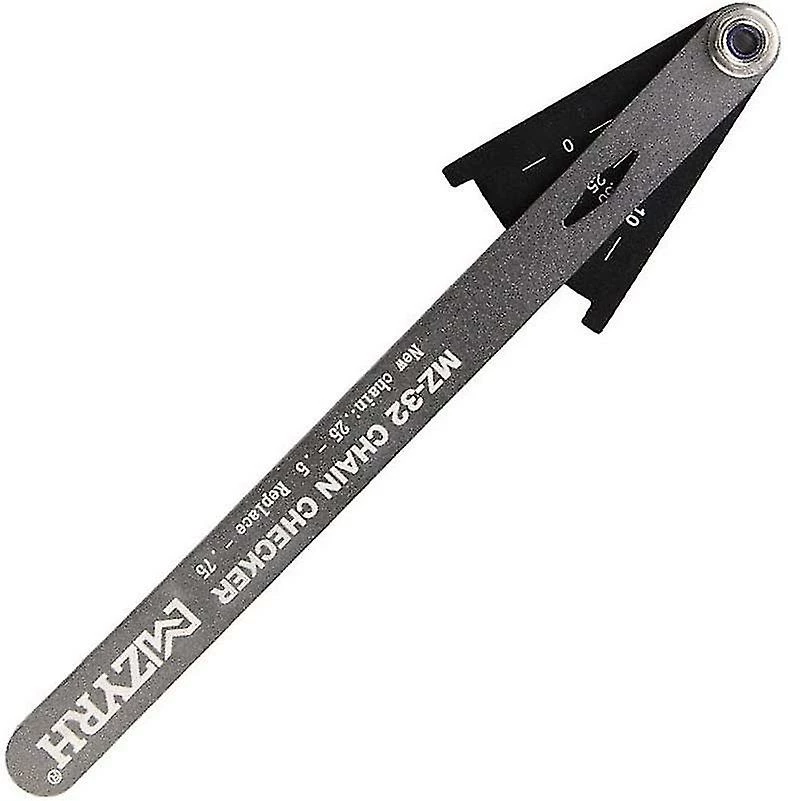 Unbranded Portable Bike Chain Checker Wear Indicator Gauge Cycling Chain Repair Tool Bicycle Accessory, Silver Grey 1 Unbranded Portable Bike Chain Checker Wear Indicator Gauge Cycling Chain Repair Tool Bicycle Accessory, Silver Grey