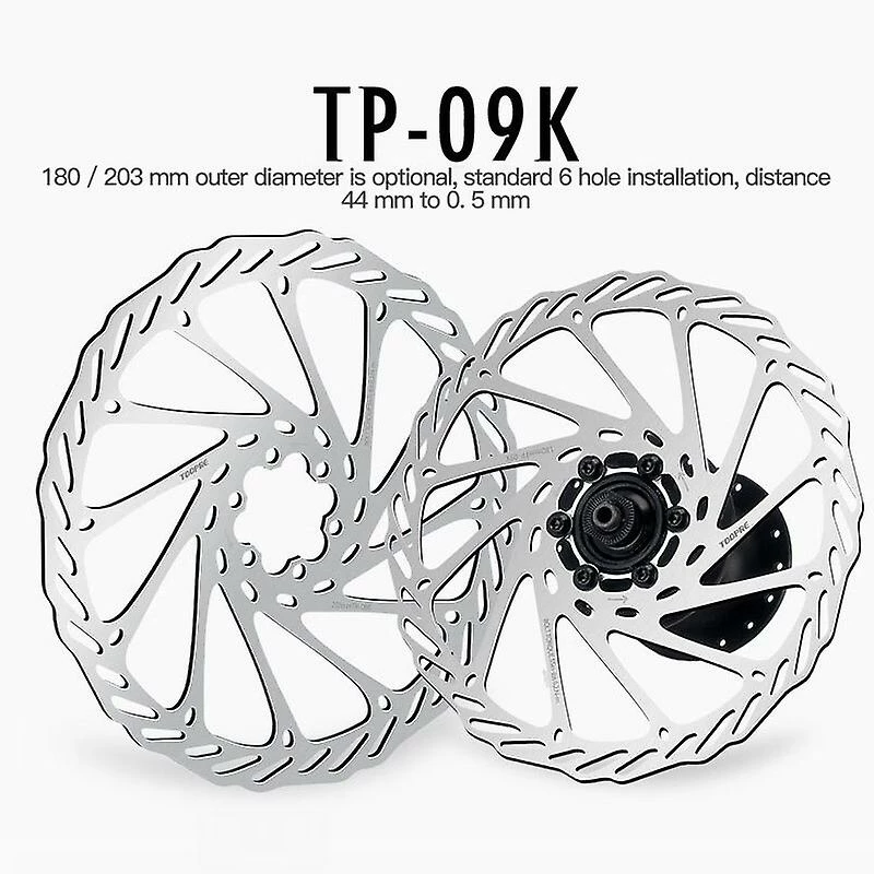 Unbranded Toopre 160mm/203mm Bike Brake Rotor Centerline Stainless Steel Rotor Disc Brakefor 1 Unbranded Toopre 160mm/203mm Bike Brake Rotor Centerline Stainless Steel Rotor Disc Brakefor