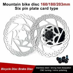 Unbranded Toopre 160mm/203mm Bike Brake Rotor Centerline Stainless Steel Rotor Disc Brakefor 7 Unbranded Toopre 160mm/203mm Bike Brake Rotor Centerline Stainless Steel Rotor Disc Brakefor -Bikes Shop 842610330 max
