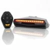 CRYSTAL Smart Accessories Mountain Bike Remote Control Tail Light Laser Turn Signal Bike Supplies C1 Tail Light