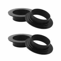 Unbranded 4pcs Bicycle Axis Bottom Bracket Medium Shaft Bearing Protection Cup Cover Mountain Road Bike Bicyc
