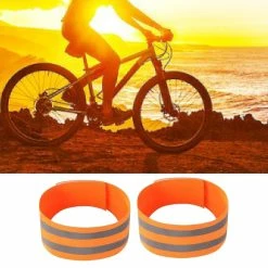 Unbranded Self-adhesive Reflective Bands Magic Stickers Fastener Tapes Safety Leg Straps Strips For Bike Bicycle(2 Pieces, Orange) 9 Unbranded Self-adhesive Reflective Bands Magic Stickers Fastener Tapes Safety Leg Straps Strips For Bike Bicycle(2 Pieces, Orange) -Bikes Shop 846679672 max