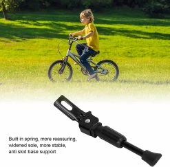 Unbranded Bike Kickstand, 12 Inch Durable Kids Bicycle Kickstands Bike Stand, Single Side Kick Stand Rear Mount Bikes Support Racks For Children's Bicycle(1 Pcs -Bikes Shop 846684209 max