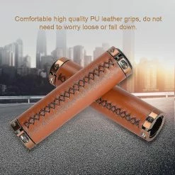 Unbranded Mountain Bike Non-slip Bicycle Handlebar Grips1 Pair Brown -Bikes Shop 846689947 max