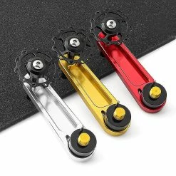 Unbranded Chain Tensioner Single Speed Hub Gear Fixie Hanger Adjustable Chain Guide For Mtb Road Bike Cycling(1pcs, Black) -Bikes Shop 846701580 max