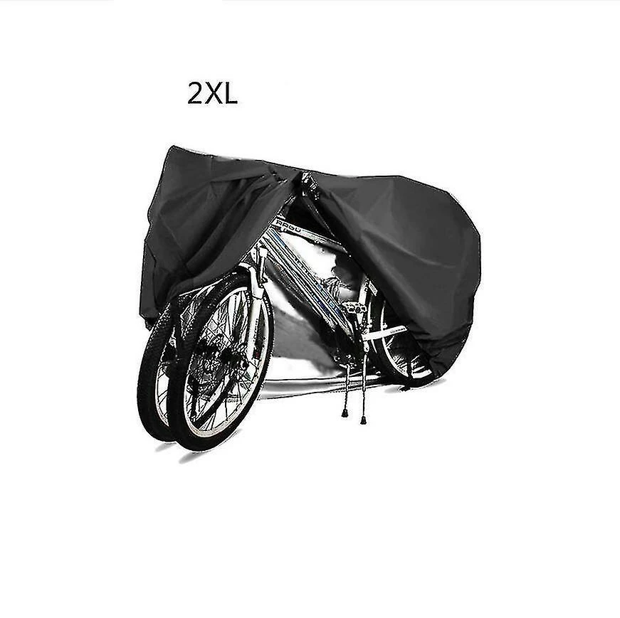 Unbranded Bike Cover For 2 Bikes 210d Ripstop Material Windproof Anti Uv1pcs 3 Unbranded Bike Cover For 2 Bikes 210d Ripstop Material Windproof Anti Uv1pcs - Image 3
