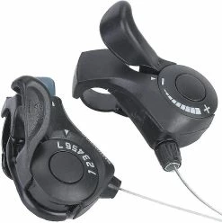 Unbranded Bike Shifter Outdoor Mountain Bike Thumb Shifter (black)(2pcs) -Bikes Shop 846723777 max