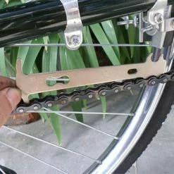 Unbranded Bike Chain Wear Indicator Tool Bicycle Chain Checker Wear Indicator Tool For Road And Mountain Bike Universal(silvery)(1pcs) -Bikes Shop 846733344 max 1