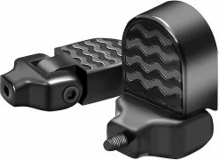 Unbranded Mini Bike Rear Pedals, 3.1x1.6 In / 8x4cm Aluminium Alloy Folding Bike Pegs, Non-slip Bicycle Footrests, Foot Plates Pedals For Folding Mountain Bike,