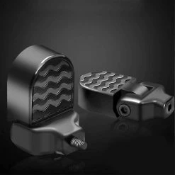 Unbranded Mini Bike Rear Pedals, 3.1x1.6 In / 8x4cm Aluminium Alloy Folding Bike Pegs, Non-slip Bicycle Footrests, Foot Plates Pedals For Folding Mountain Bike, -Bikes Shop 846733862 max
