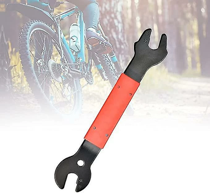 Unbranded Bike Pedal Spanner 15/16/ 17mm Double Sided Bicycle Spanner Professional Bike Pedal Wrench Practical Repair Removal Tool Maintenance Tool For Biking C 2 Unbranded Bike Pedal Spanner 15/16/ 17mm Double Sided Bicycle Spanner Professional Bike Pedal Wrench Practical Repair Removal Tool Maintenance Tool For Biking C - Image 2