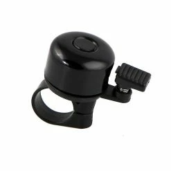Unbranded Bike Bell With Loud Melodious Sound Classic Mini Bicycle Bell For Kids Adults Bike Horn For Road, Mountain Bike For Scooter(2pcs, Black)