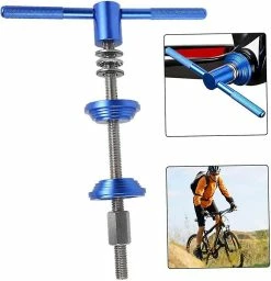 Unbranded Mountain Bike Headset Tools Bicycle Bearing Press Kit Bike Bracket Install Removal Toolalignment Gauge Bicycle Repair Toolsblue1pcs) -Bikes Shop 846745097 max
