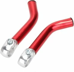 Unbranded Bicycle Rest Handlebar Extender 15cm Aluminum Alloy Bike Handlebar Lightweight Mountain Universal Cycling Parts (red)(2pcs) -Bikes Shop 846745221 max