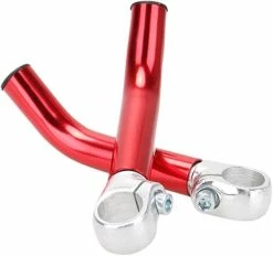 Unbranded Bicycle Rest Handlebar Extender 15cm Aluminum Alloy Bike Handlebar Lightweight Mountain Universal Cycling Parts (red)(2pcs) -Bikes Shop 846745468 max 1